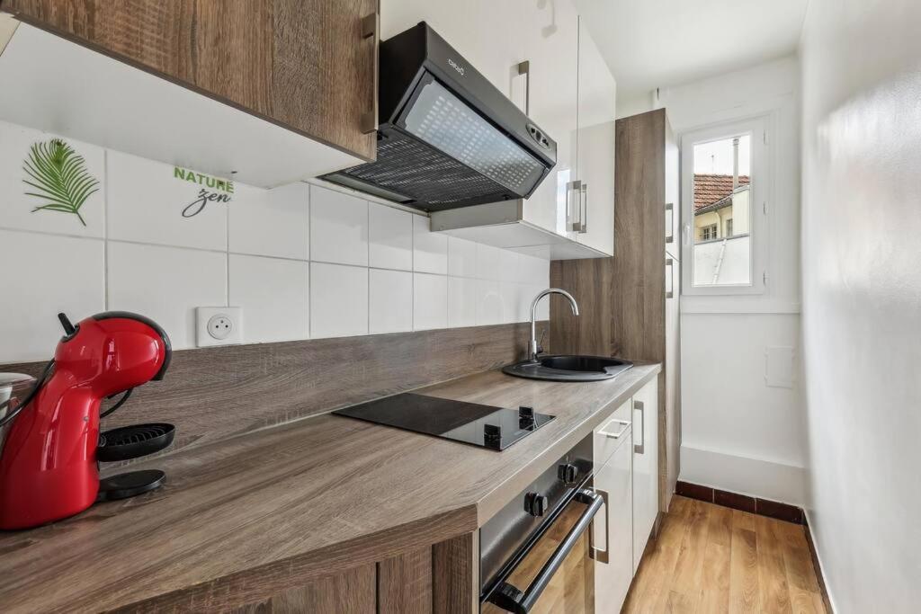 Ferienwohnung Paris Elegant 1Br In Front Of Montparnasse Tower Exterior foto